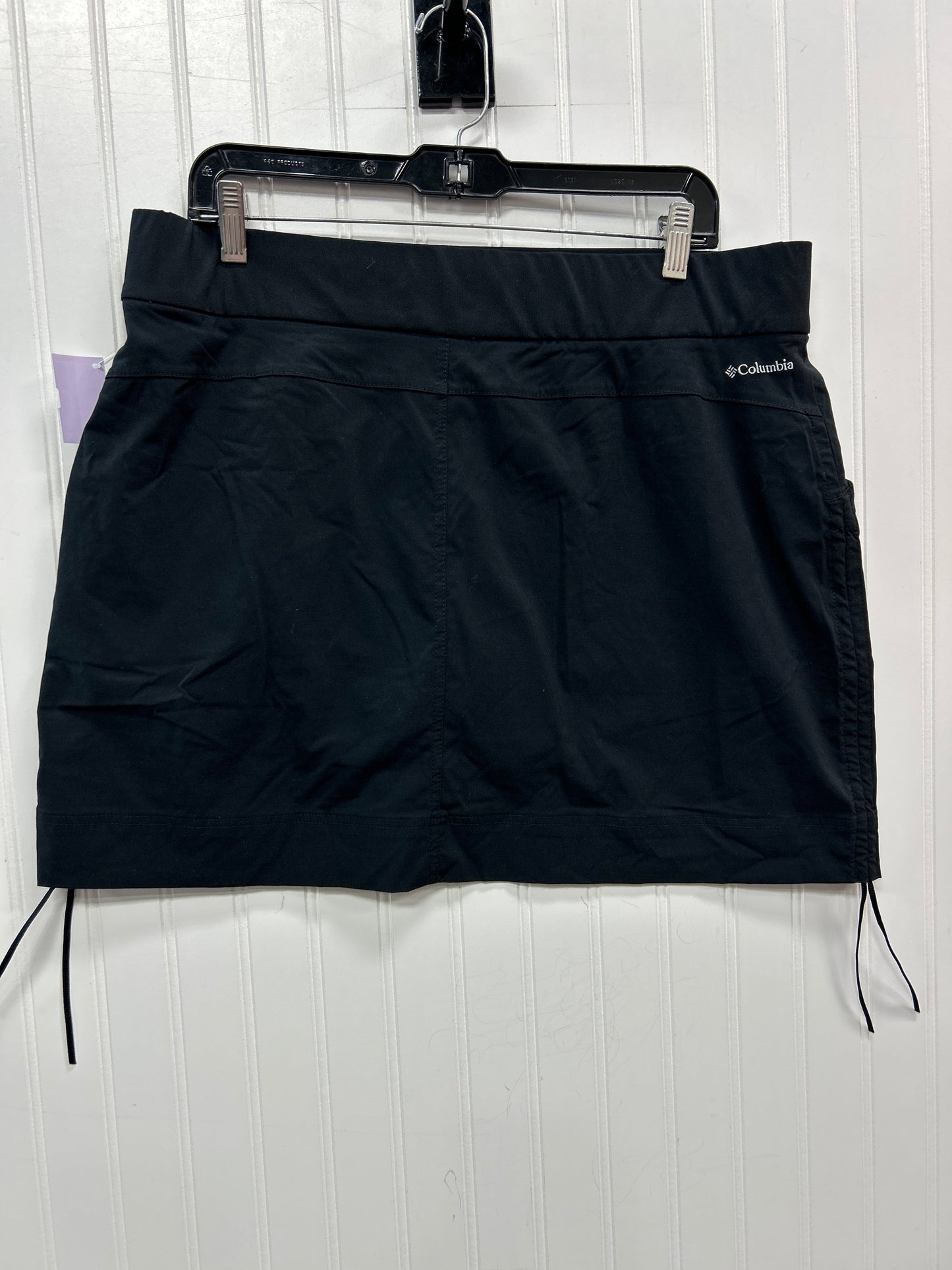Athletic Skort By Columbia In Black, Size:Xl