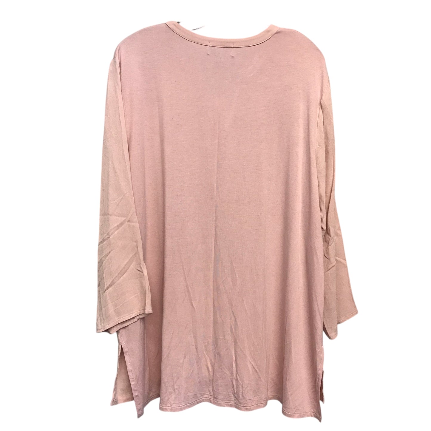 Top Ls By Liz Claiborne In Pink, Size:Xl