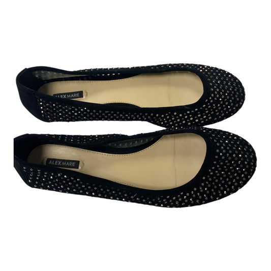 Shoes Flats By Alex Marie In Black, Size:9.5