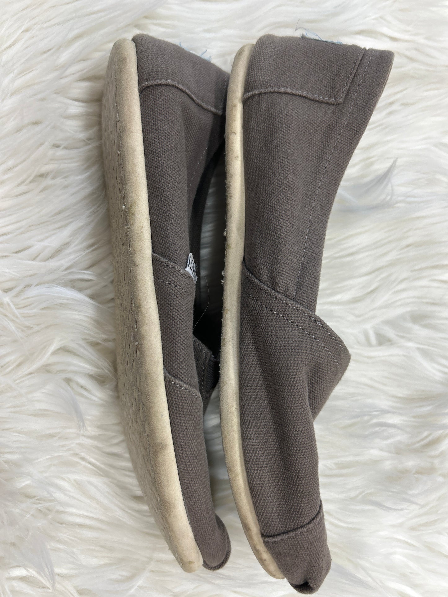 Shoes Flats By Toms In Brown, Size:8