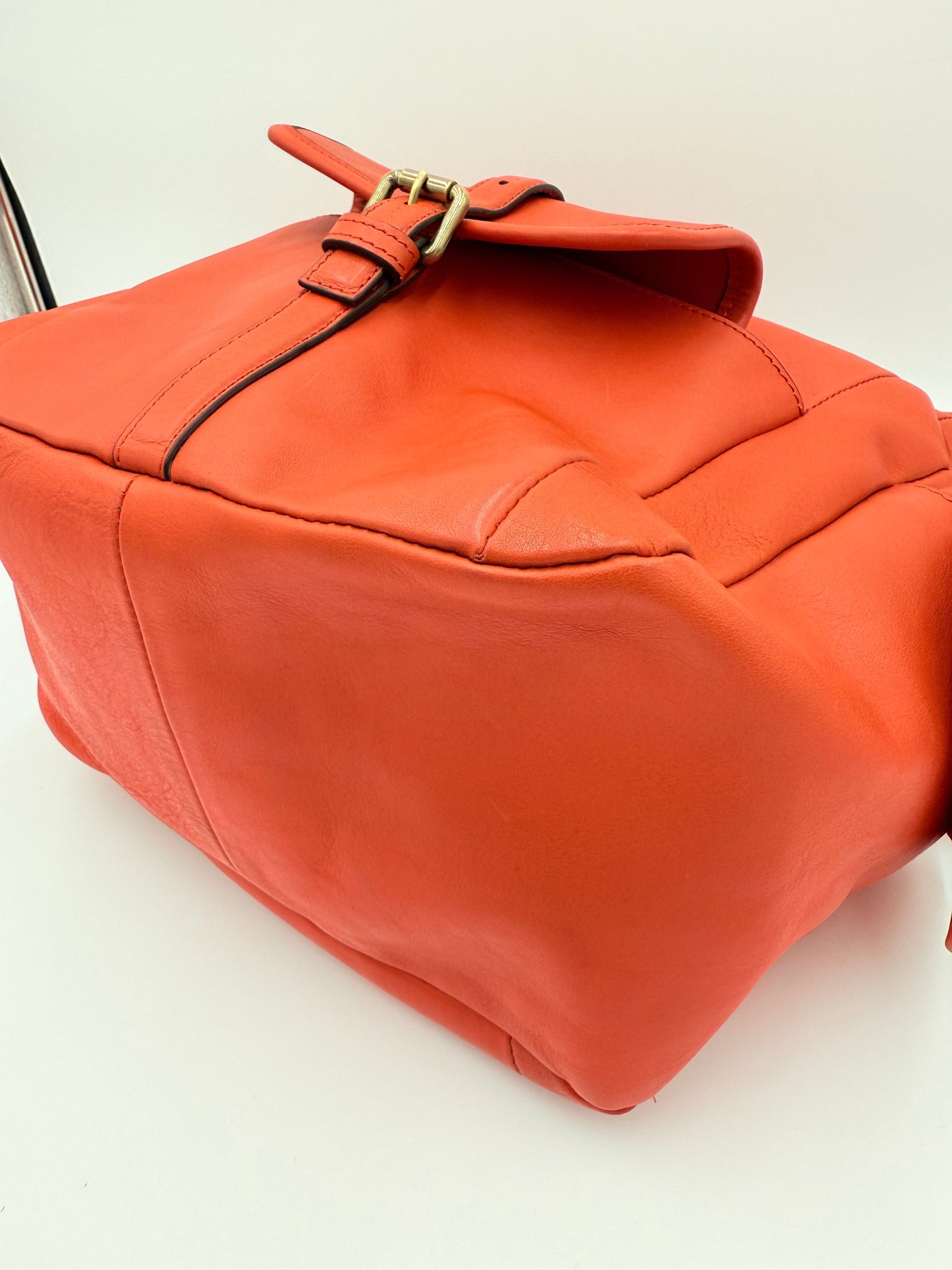 Handbag Luxury Designer By Chloe In Orange, Size:Large