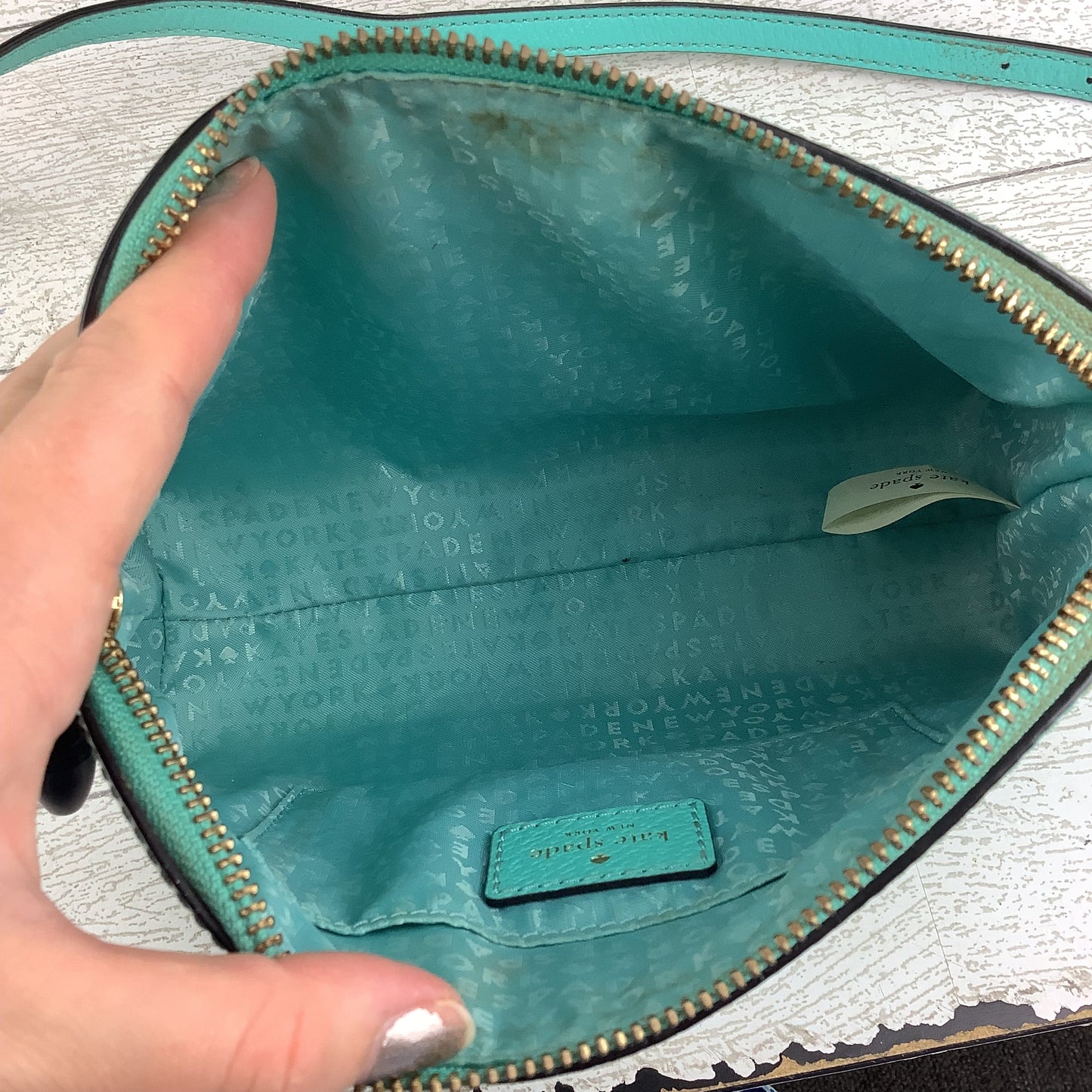 Crossbody Designer By Kate Spade, Size: Small AS IS