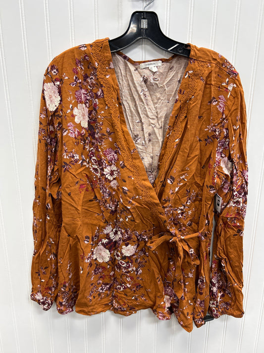 Top Ls By Maurices In Brown, Size:Xl