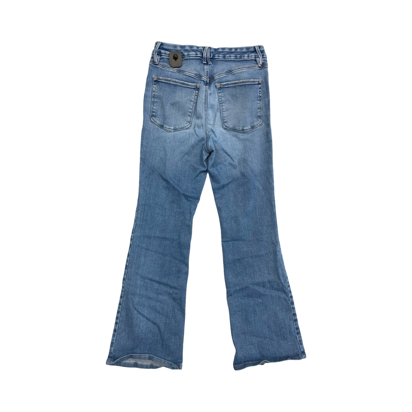 Jeans Straight By Good American In Blue Denim, Size:10