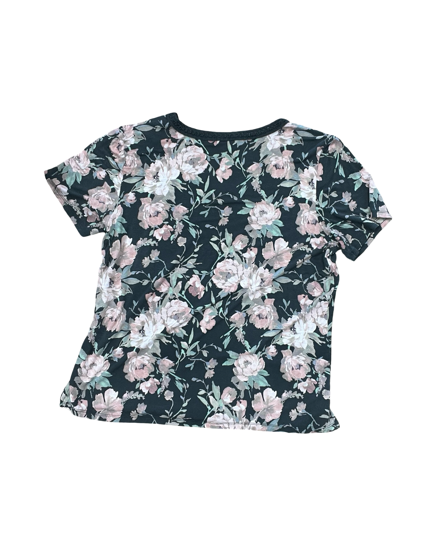 Top Ss By Maurices In Grey & Pink, Size:L