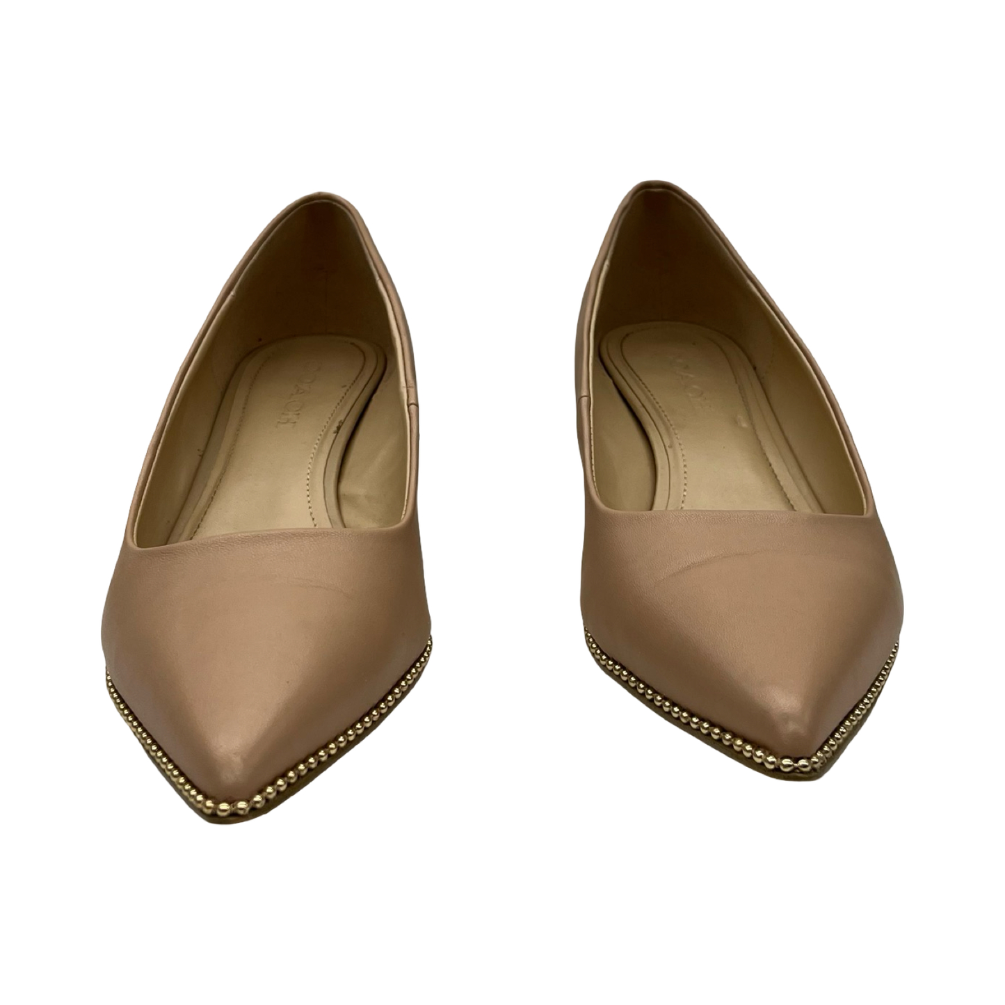 Shoes Designer By Coach In Tan Size 11