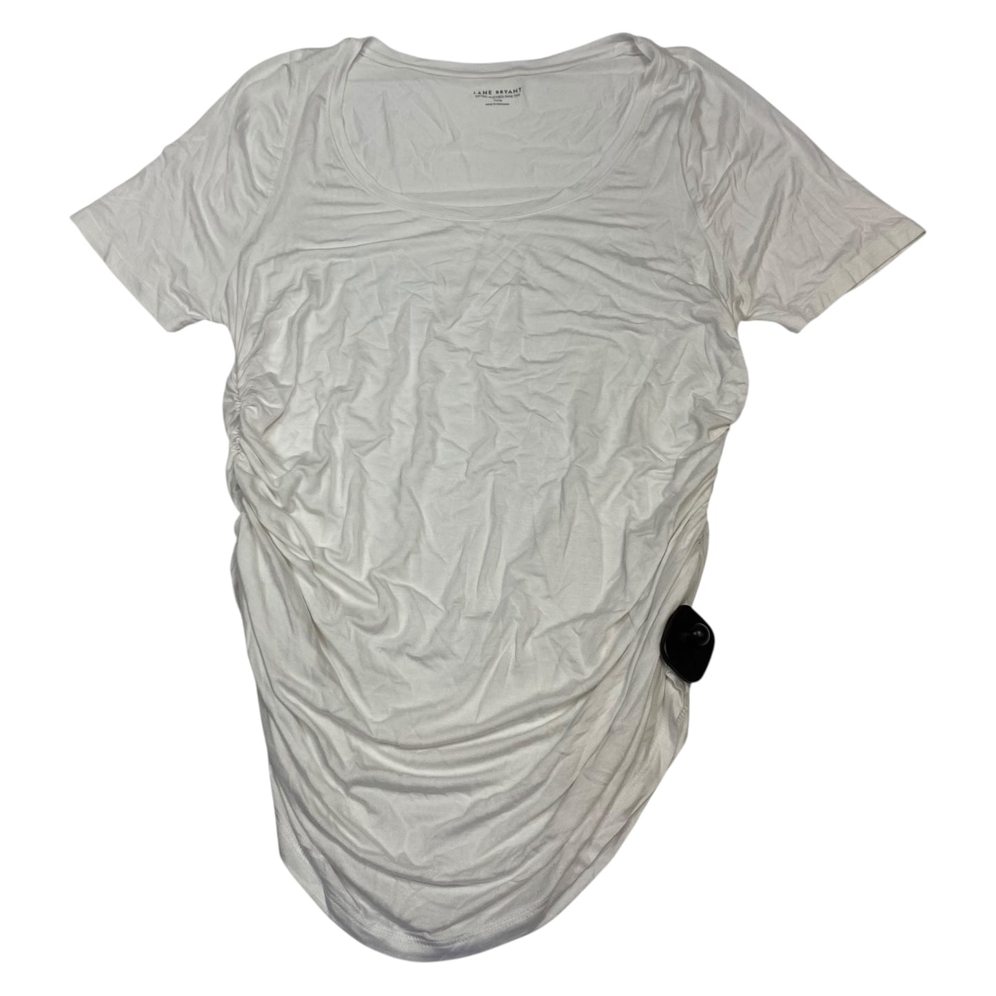 Top Ss By Lane Bryant In White, Size:L