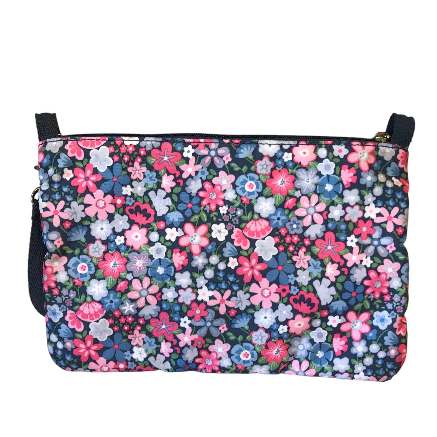 Wristlet By Le Sport Sac In Floral Print, Size:Medium