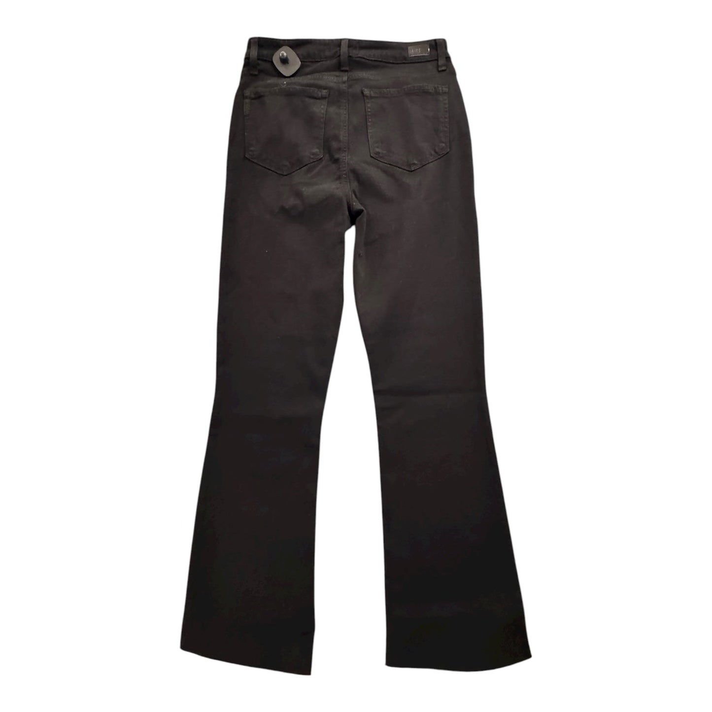 Jeans Flared By Paige In Black Denim, Size:8