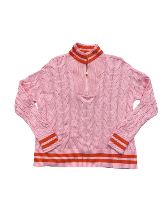 Sweater By Lands End In Pink, Size:Xl