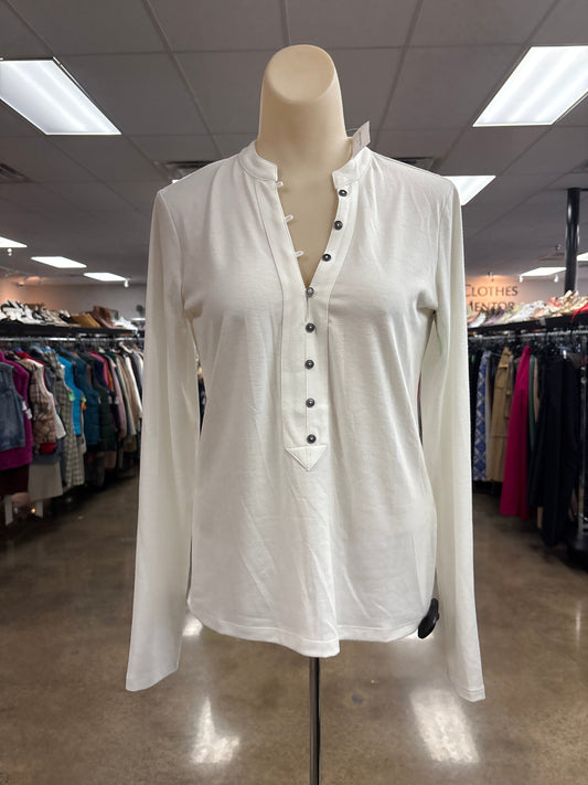 Top Ls By Banana Republic In White, Size:S