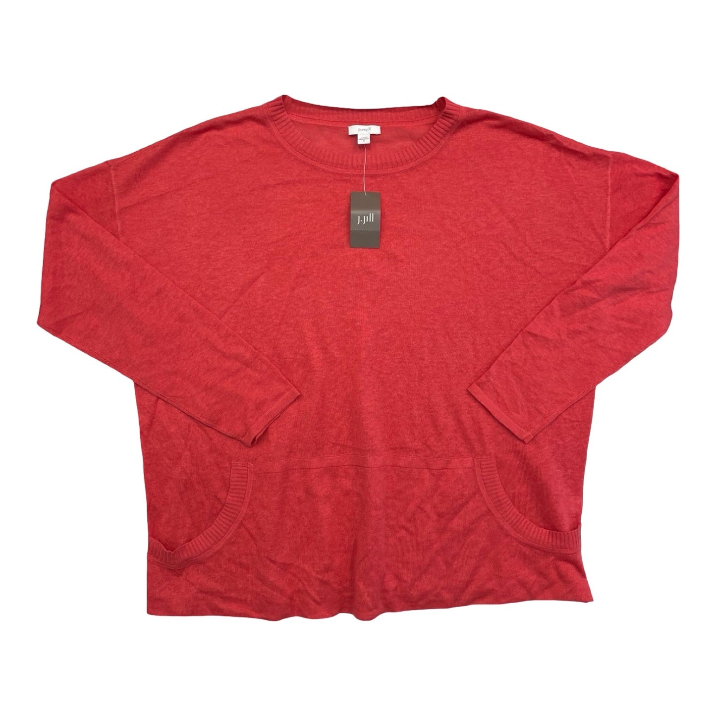 Sweater By Pure Jill In Red, Size:M