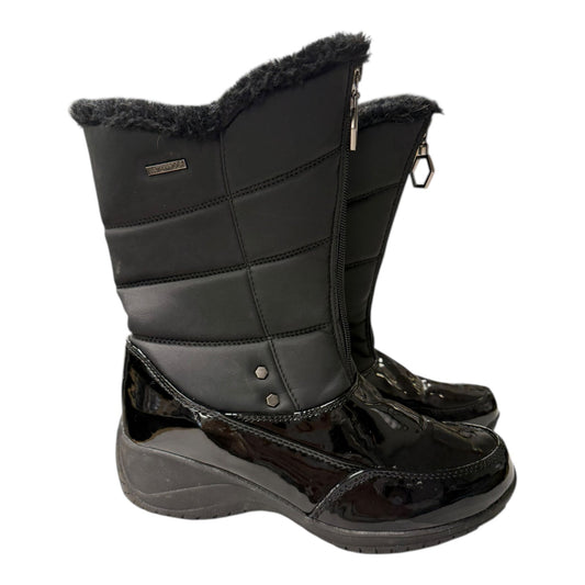 Boots Snow By Khombu In Black, Size:7.5