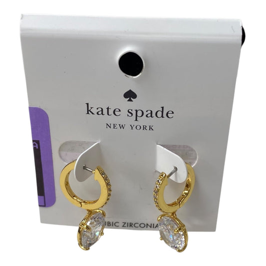 EARRINGS HOOP by KATE SPADE In GOLD, Size: 1