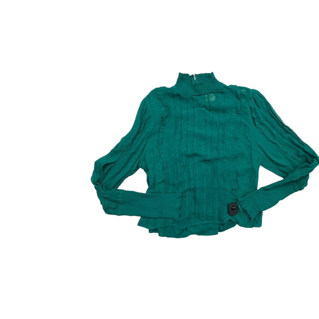 Top Ls By Farm Rio In Green, Size:M