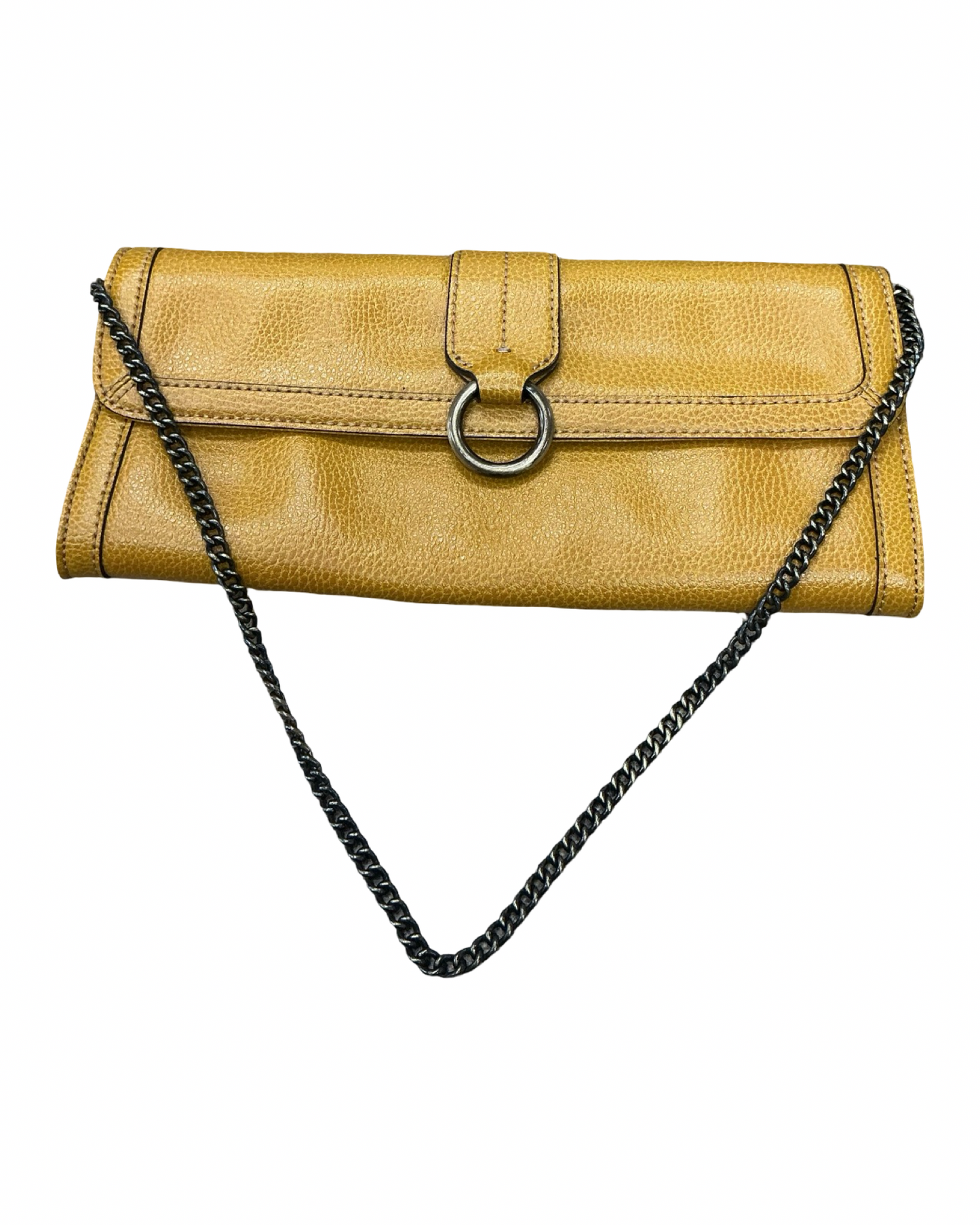 Handbag By Banana Republic In Gold, Size:Small