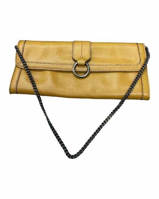 Handbag By Banana Republic In Gold, Size:Small