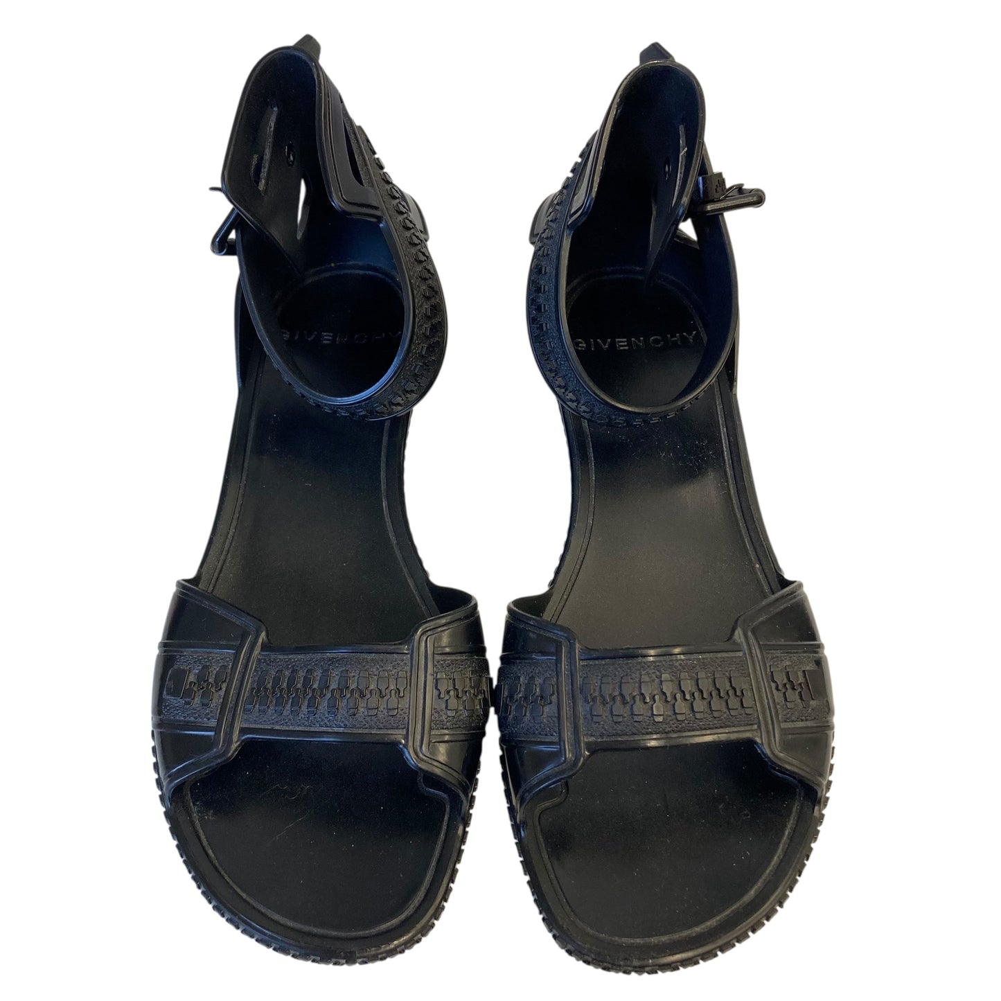 Sandals Luxury Designer By Givenchy In Black, Size:6.5