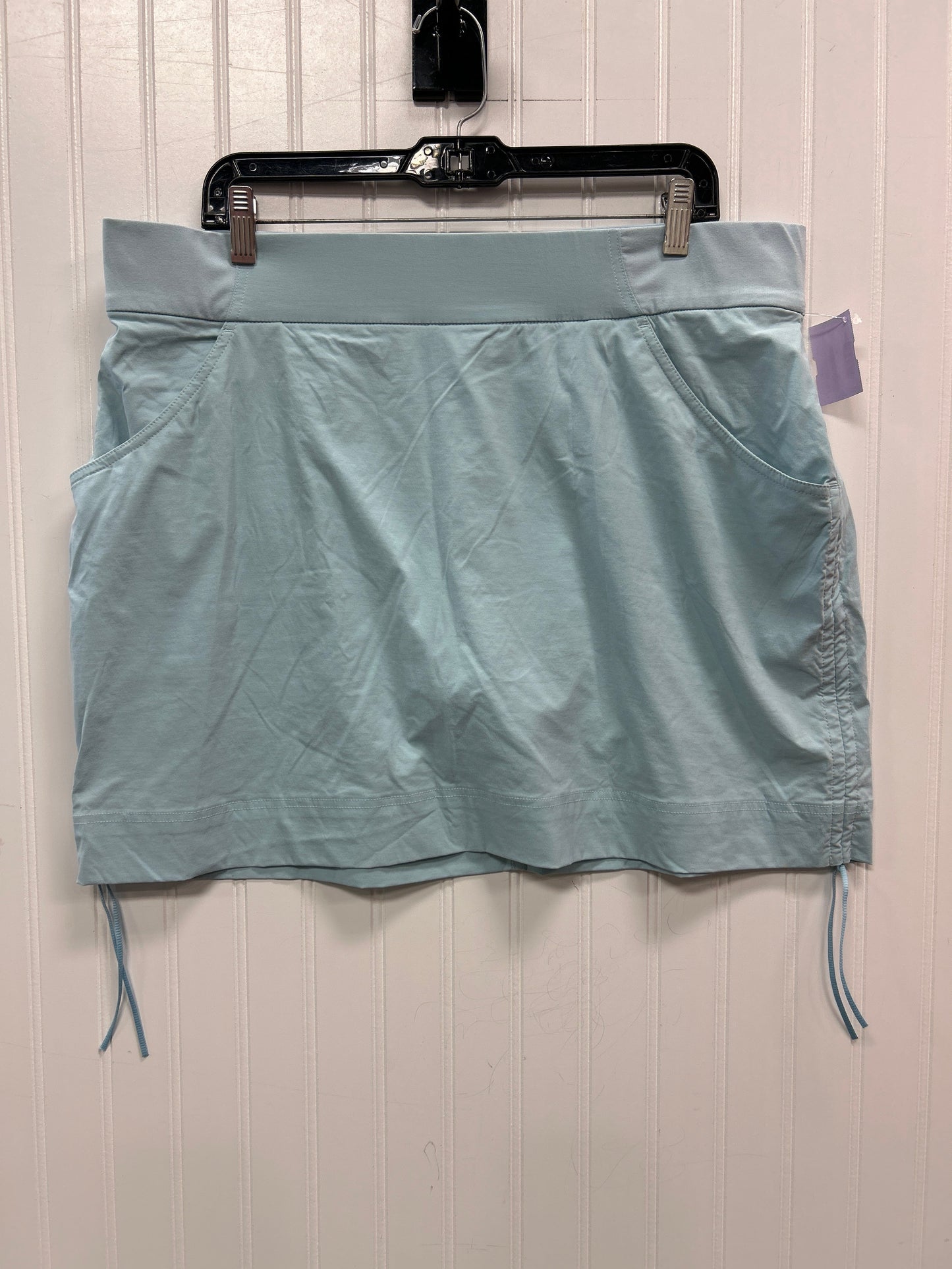 Athletic Skort By Columbia In Blue, Size:Xl