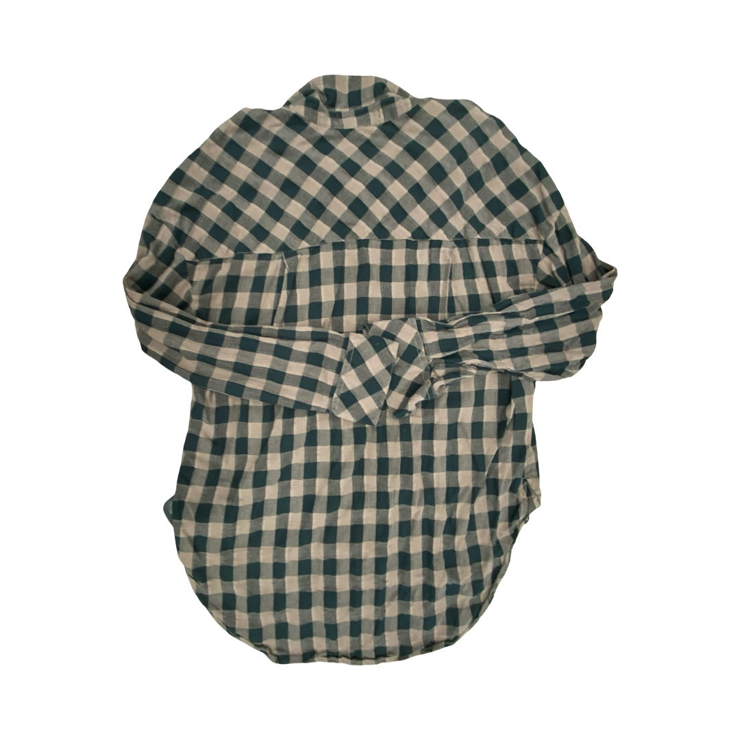 Top Ls By Sanctuary In Plaid Pattern, Size:M