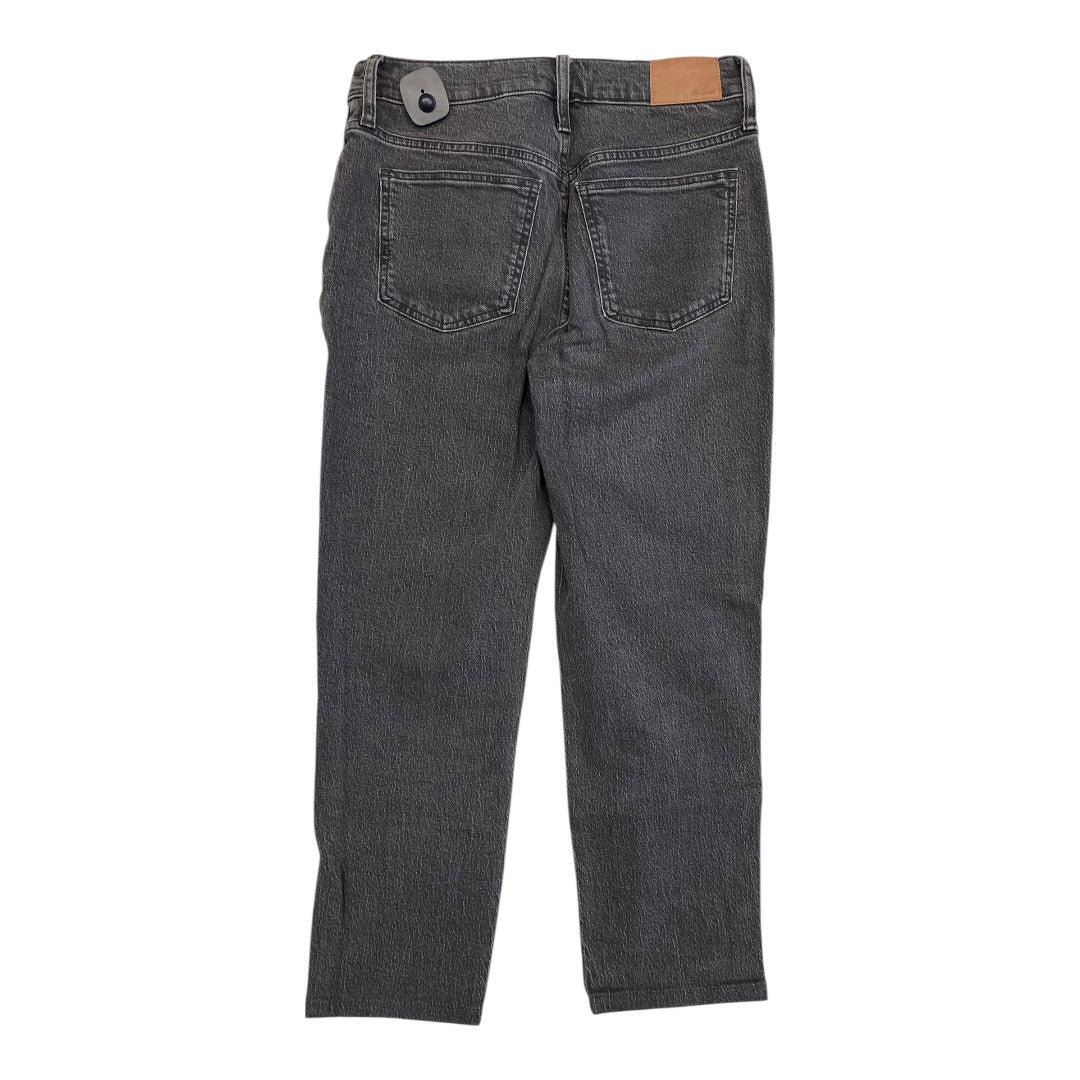 Jeans Boyfriend By Madewell In Black Denim, Size:4