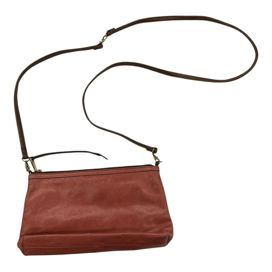 Crossbody Leather By Hobo Intl In Orange, Size:Small