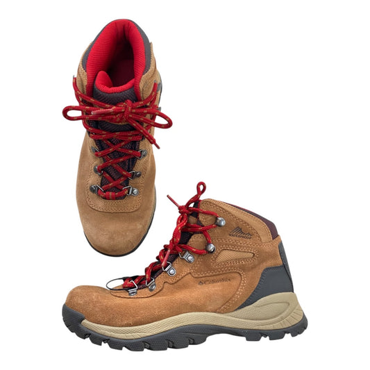 Boots Hiking By Columbia In Brown, Size:8