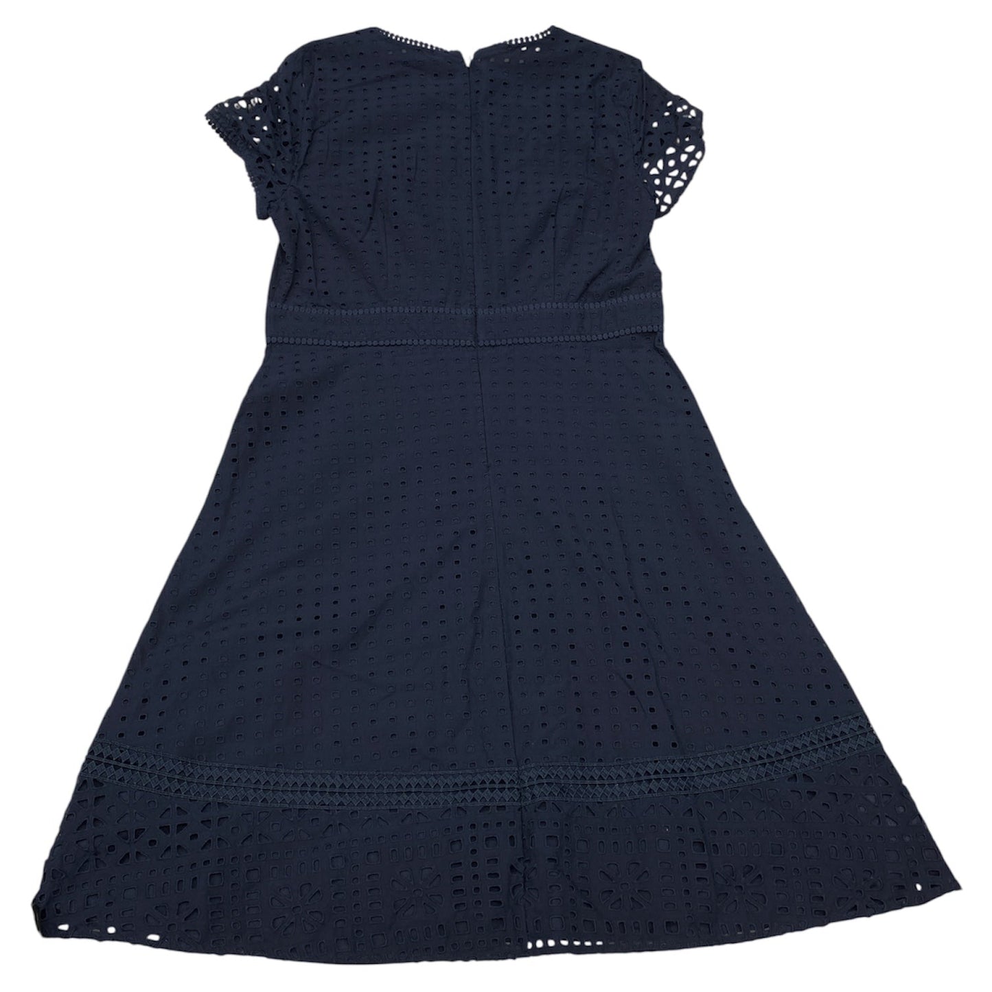 Dress Party Midi By Ann Taylor In Navy, Size:14