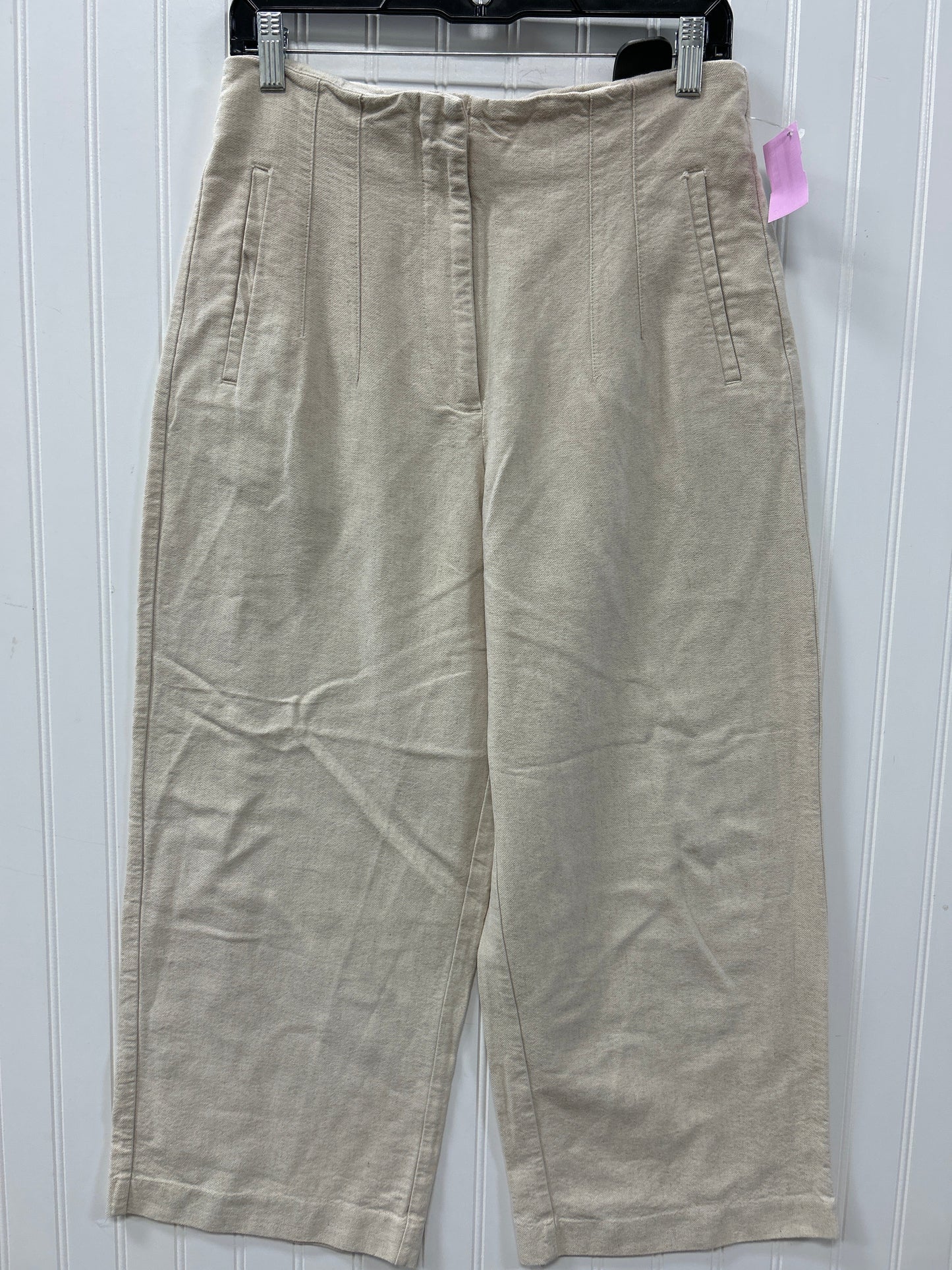 Pants Dress By Zara In Cream, Size:L