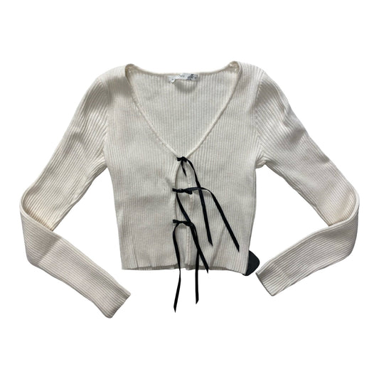 Sweater Cardigan By Altard State In Ivory, Size:M