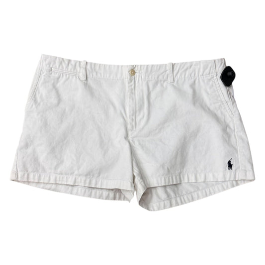 Shorts By Ralph Lauren Blue Label In White, Size:14