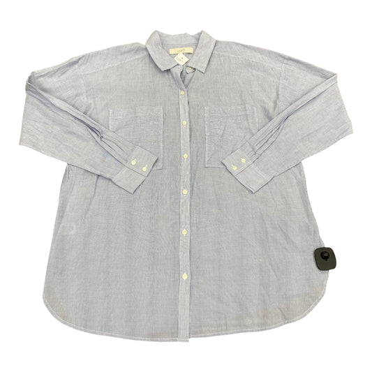 Top Ls By Loft In Blue, Size:L