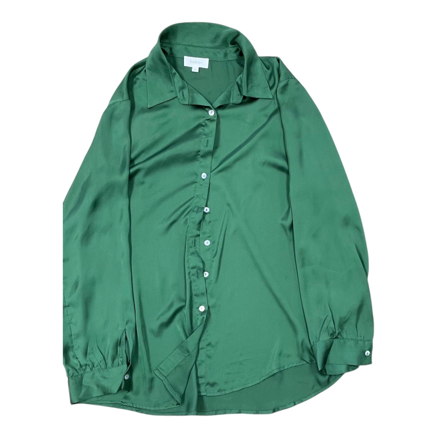 Top Ls By Bohme In Green, Size:Xl