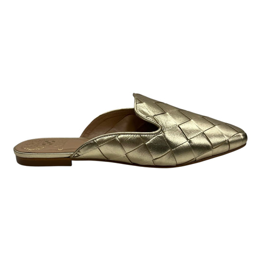 Shoes Flats By Vince Camuto In Gold, Size:8.5