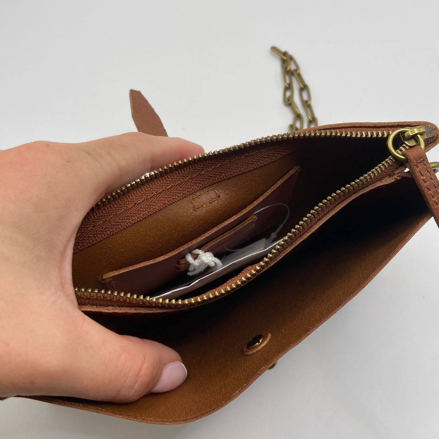 Crossbody Leather By Madewell, Size: Small