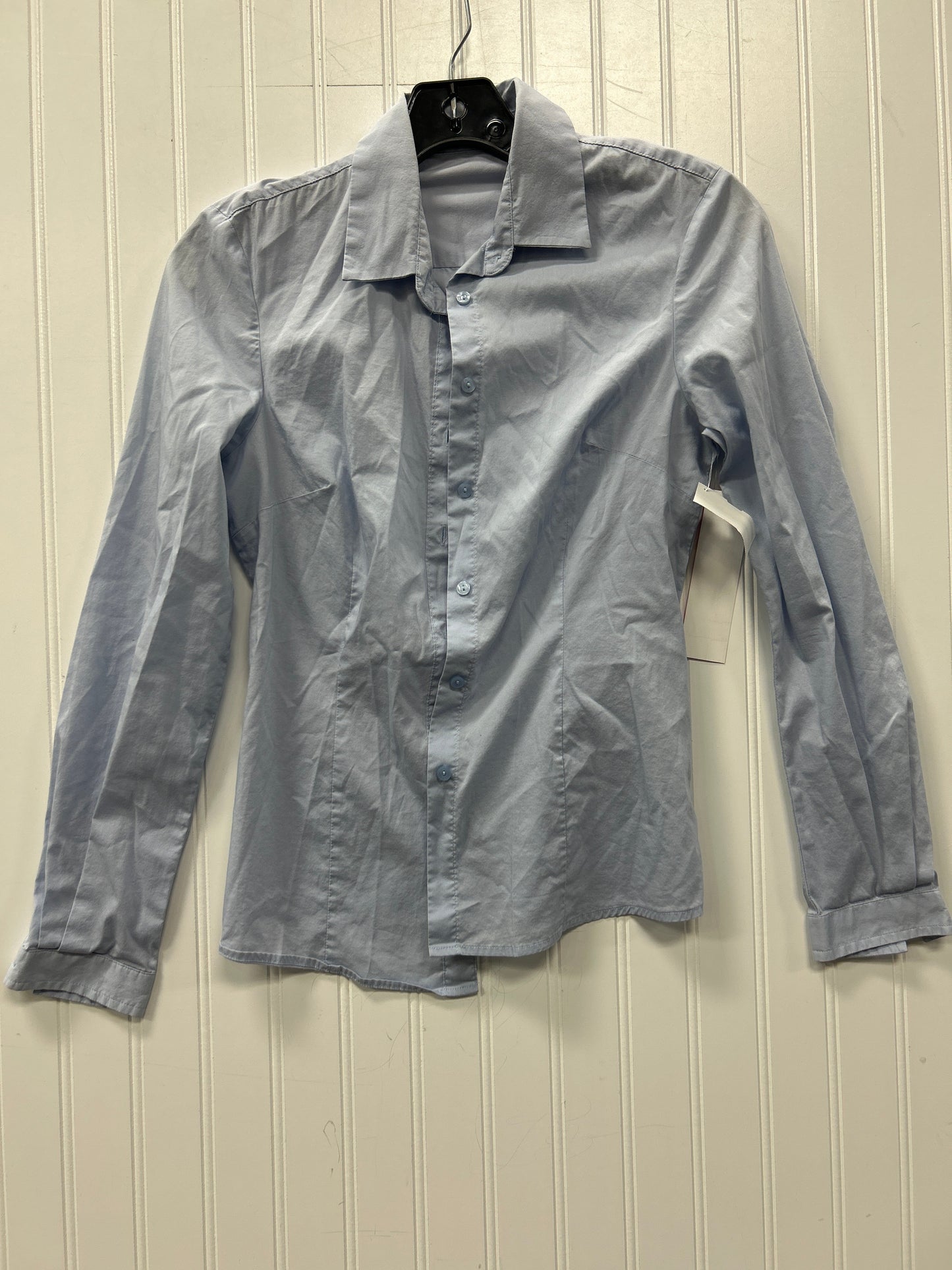 Blouse Ls By Cmc In Blue, Size:Xs
