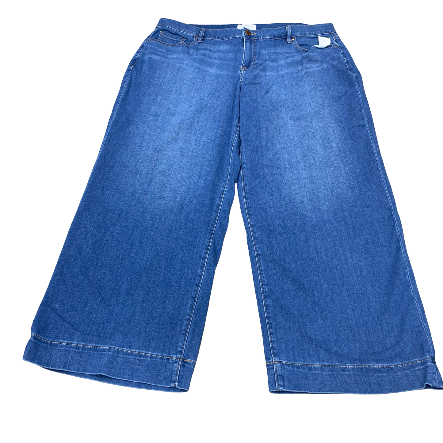 Jeans Wide Leg By Lane Bryant In Blue, Size:20