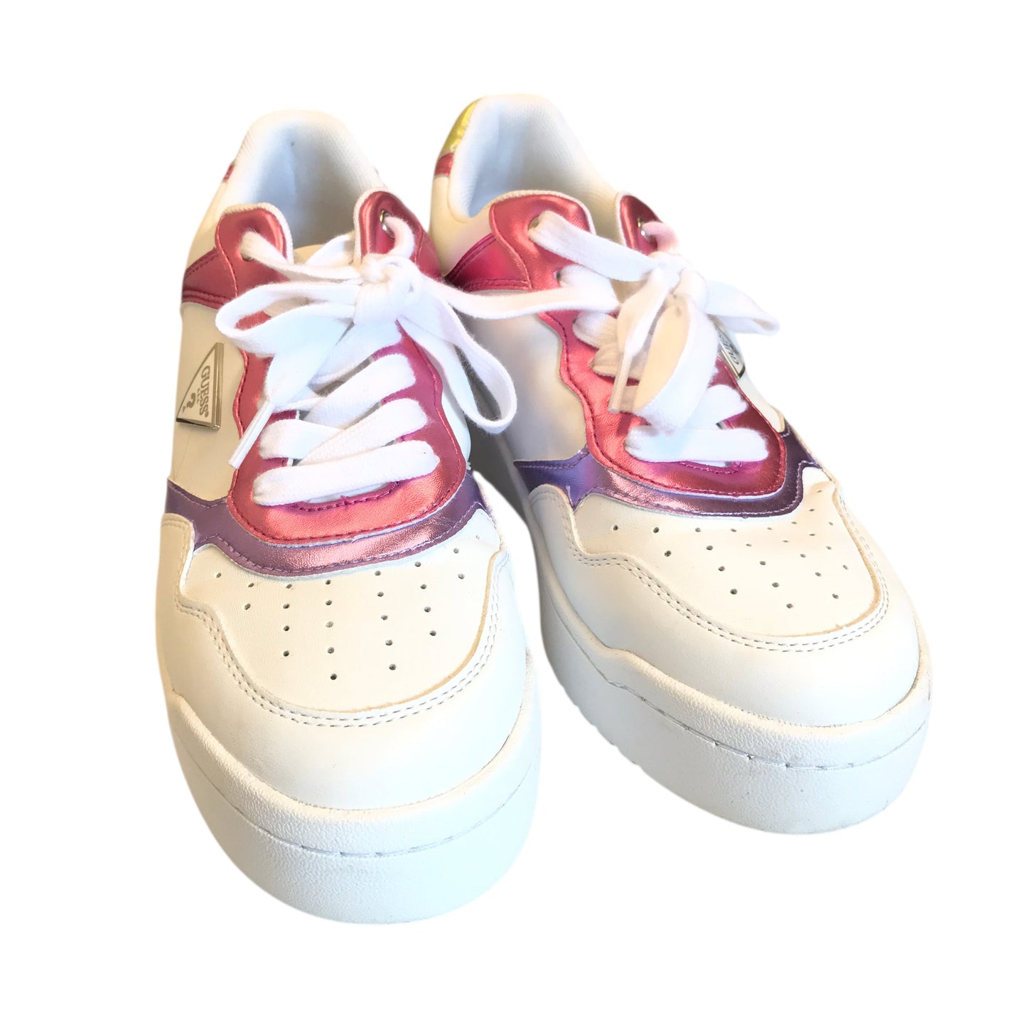 Shoes Sneakers By Guess In White, Size:10