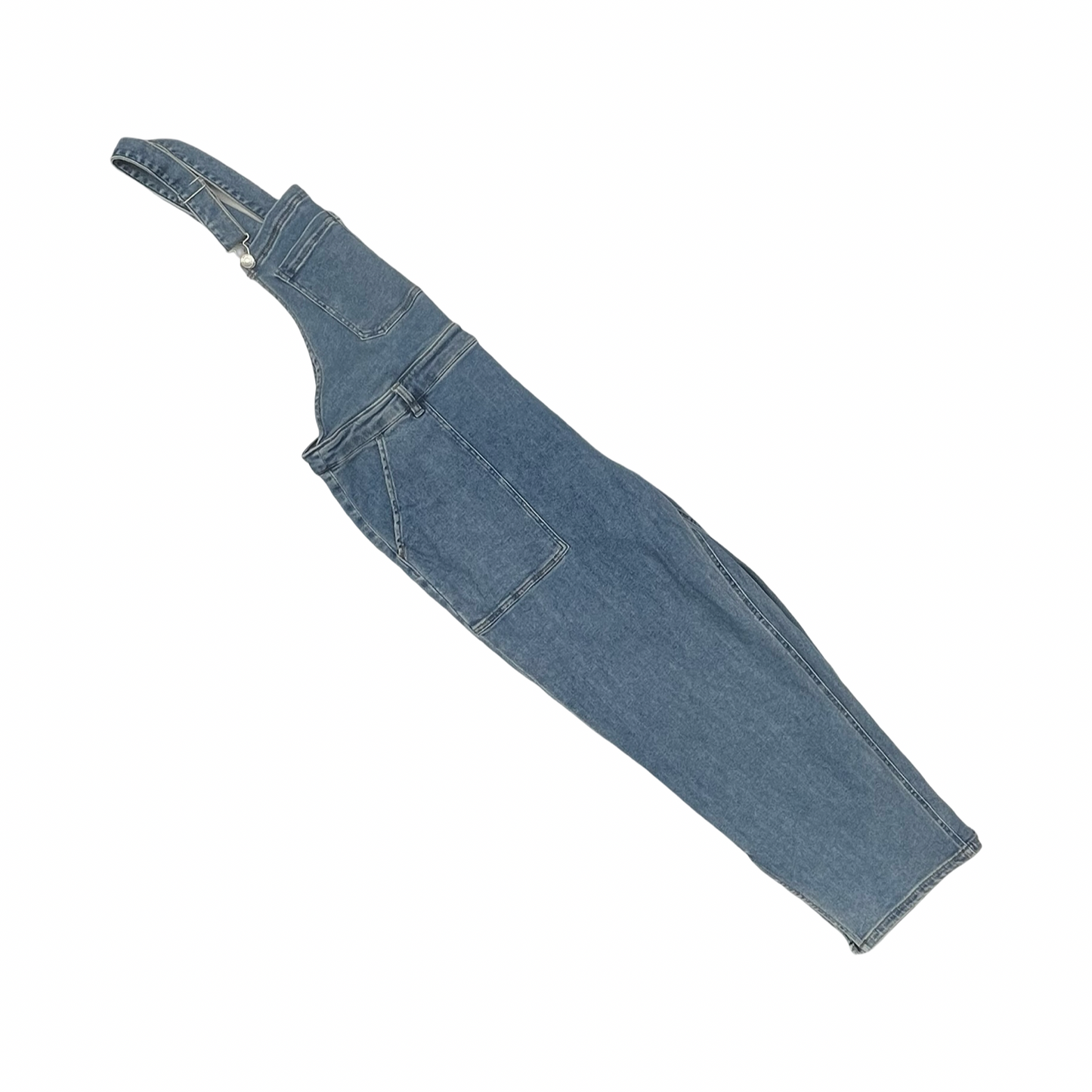 Overalls By Ava & Viv In Blue Denim, Size:20
