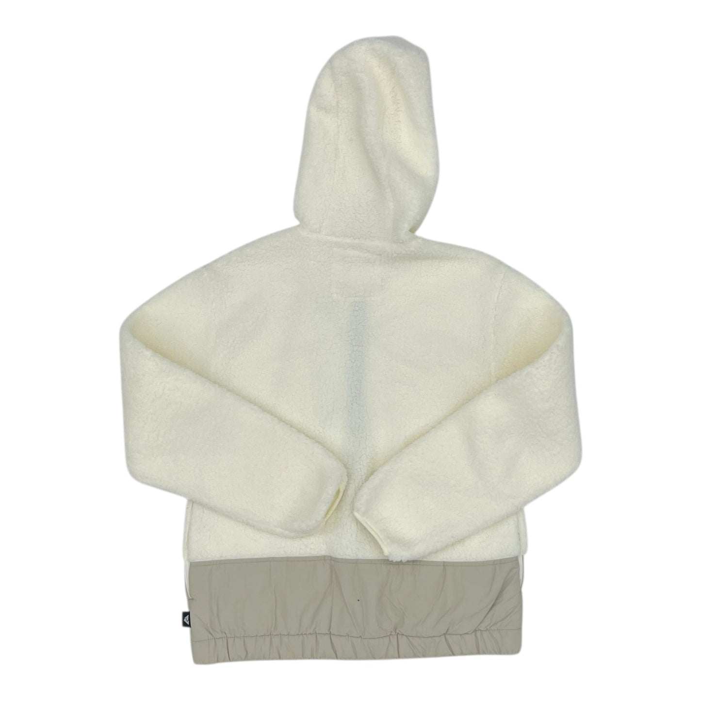 Jacket Fleece By Clothes Mentor In Cream, Size:Xs