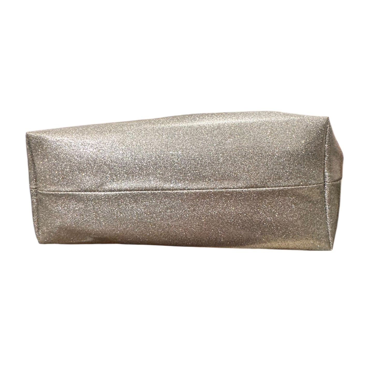 Handbag Designer By Kate Spade In Silver, Size:Large