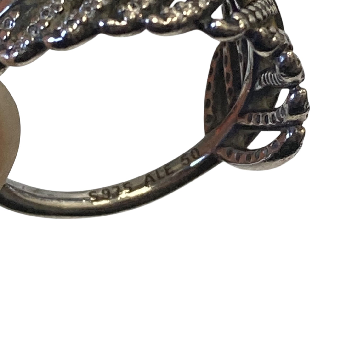 Ring Sterling Silver In Silver