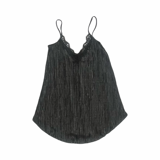 Blouse Sleeveless By Blu Pepper In Black, Size:Xs