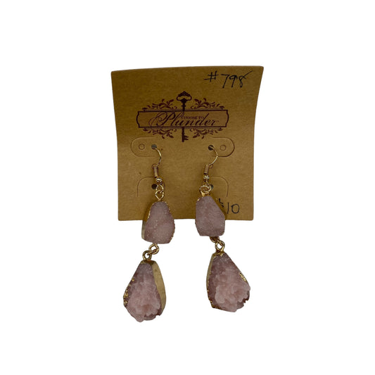 PINK EARRINGS DANGLE/DROP by CLOTHES MENTOR