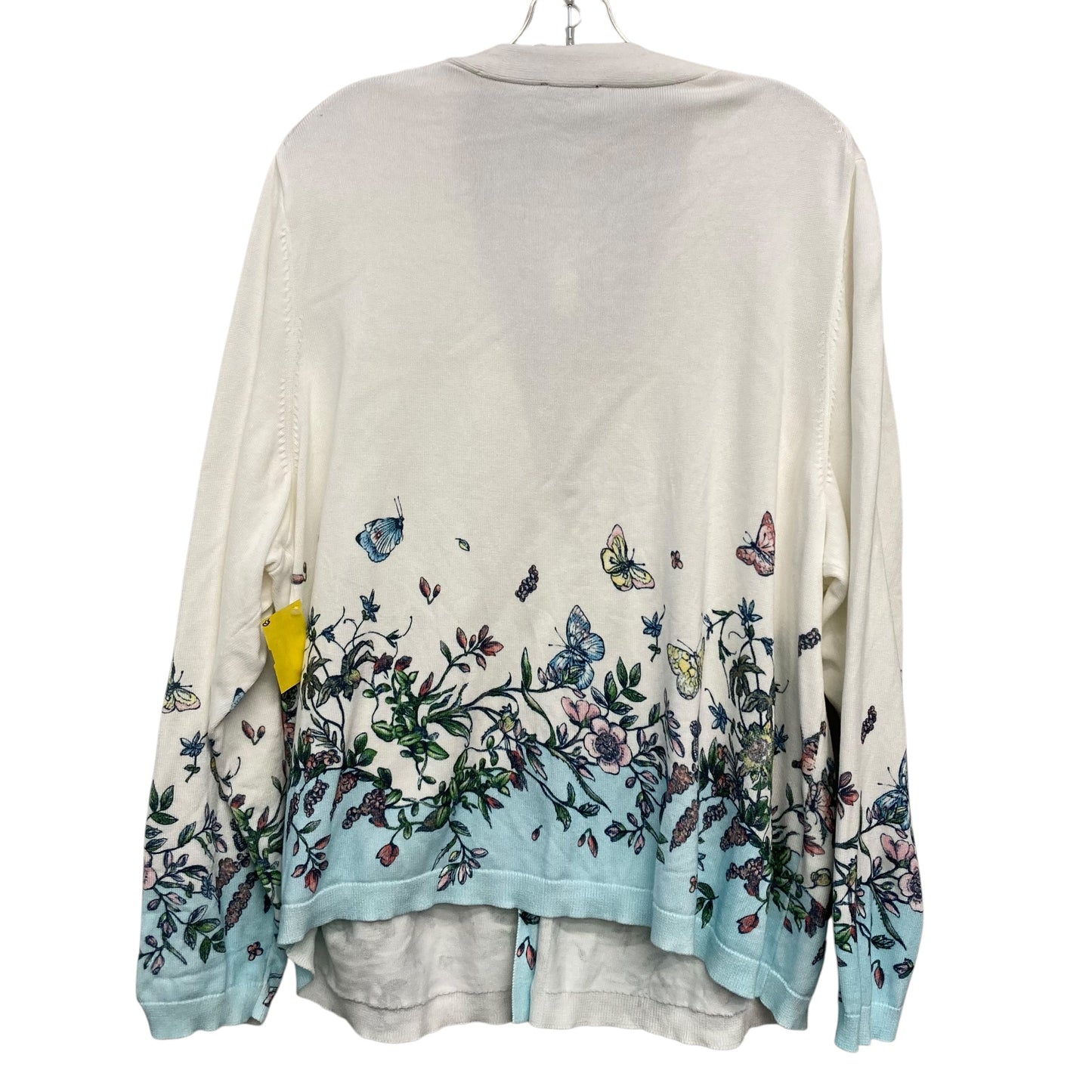 Sweater Cardigan By Talbots In Multi, Size:3X