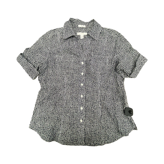Top Ss By Chicos In Black & White, Size:M