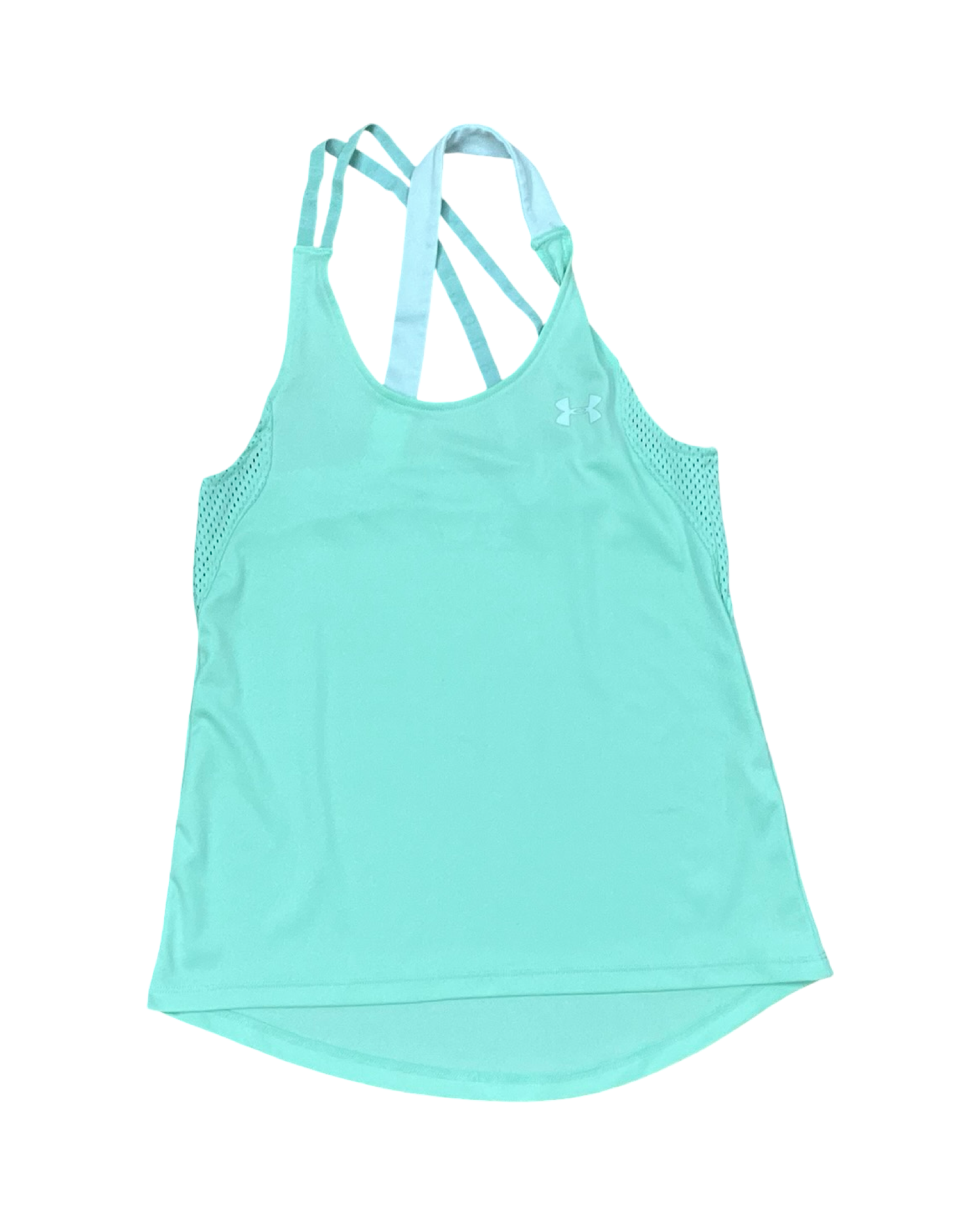 Athletic Tank Top By Under Armour In Green, Size:Xs