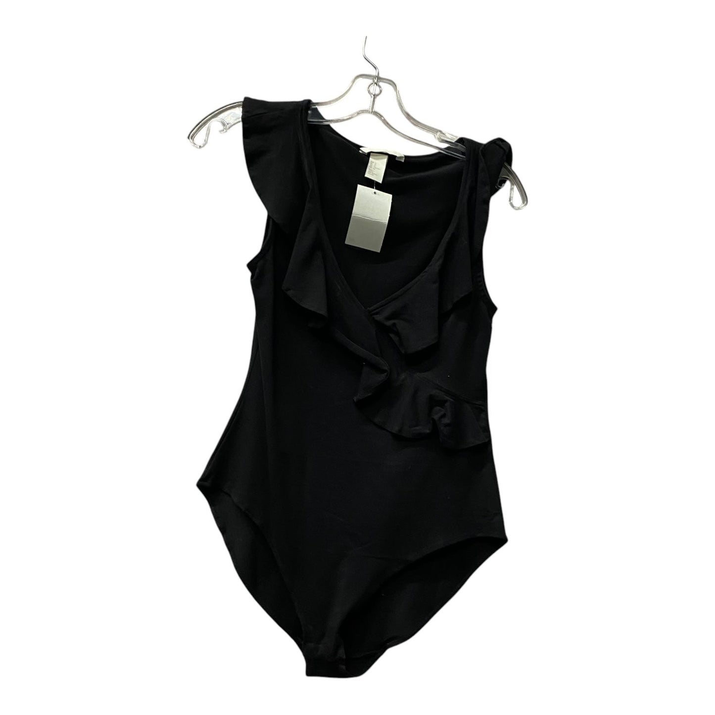 Bodysuit By H&M In Black, Size:M