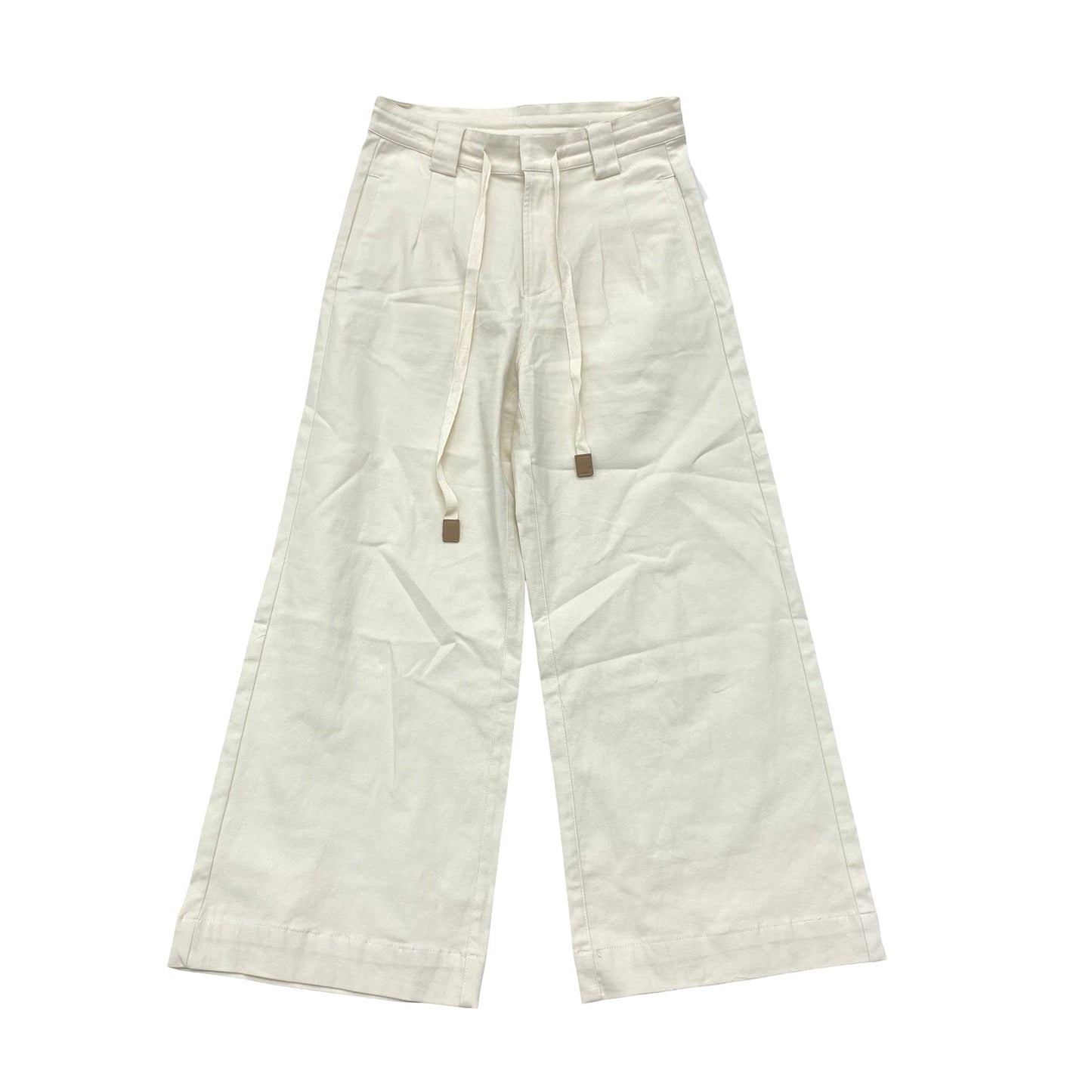 Pants Wide Leg By Entro In Cream, Size:S