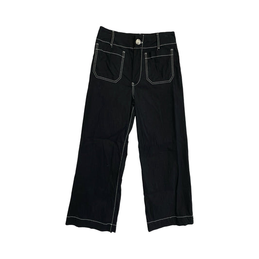 Pants Wide Leg By Maeve In Black & White, Size:6